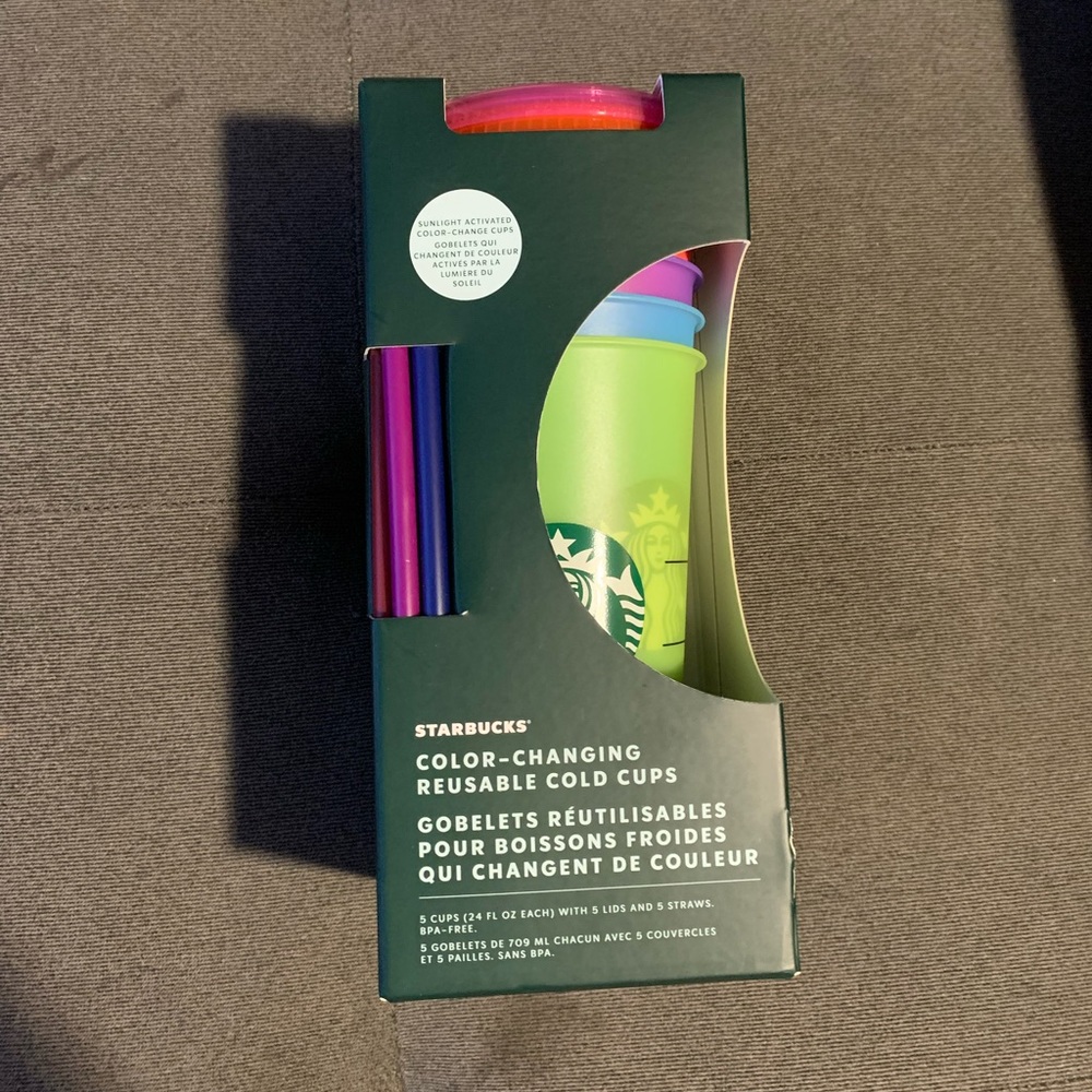 Starbucks Color Changing Cold Cups